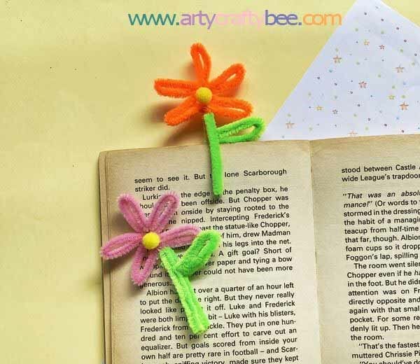 pipe cleaner flower ideas for kids